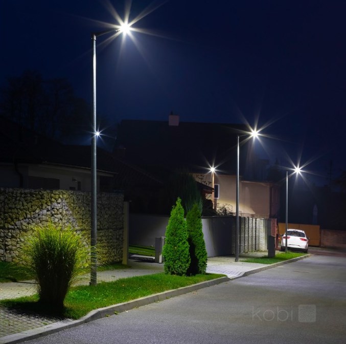 Oprawa solarna drogowa Kobi Solar LED STREET 15 W 4000 K IP65